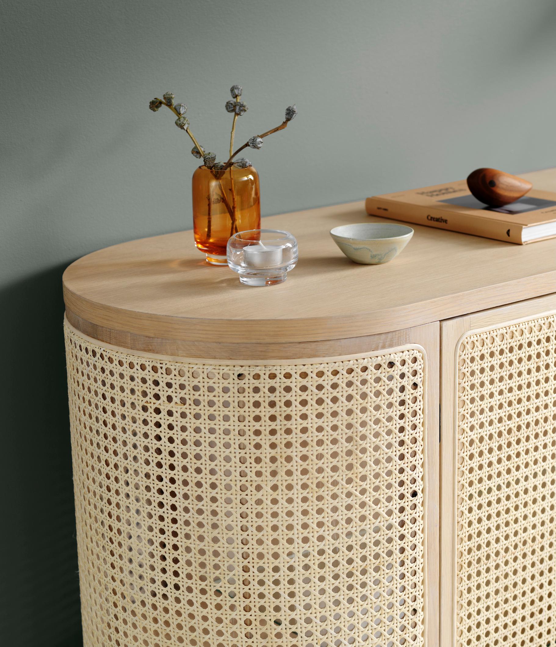 Chinese Be My Guest Cane Sideboard by Charlotte Høncke for Warm Nordic For Sale