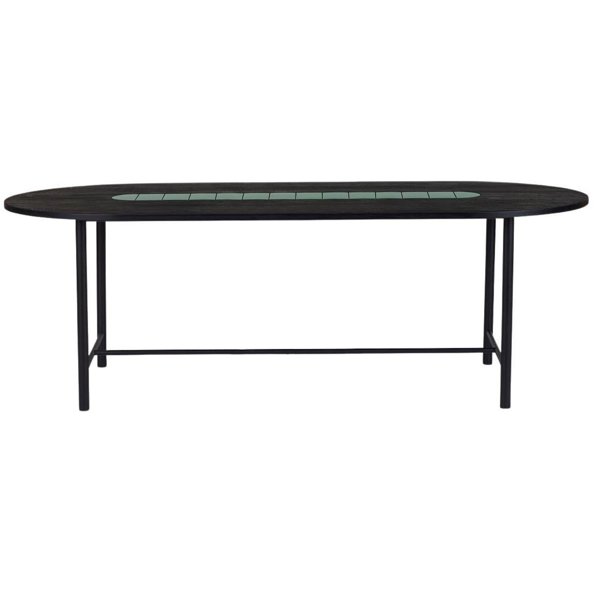 Tavolo da pranzo Be My Guest 240 Black Oak & Greene by Warm Nordic in vendita