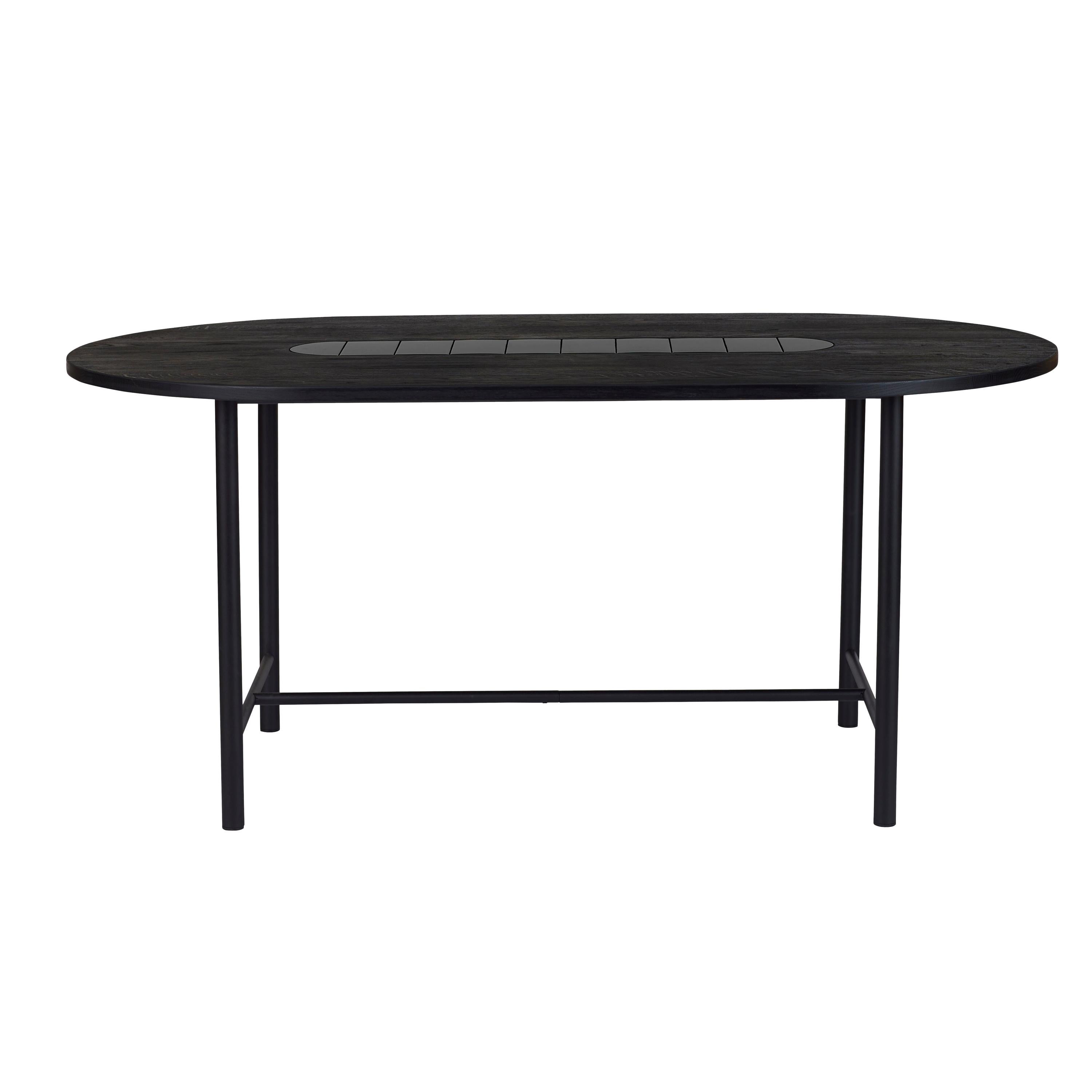 For Sale: Black (Soft black) Be My Guest Small Dining Table, by Charlotte Høncke from Warm Nordic
