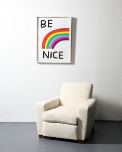 "Be Nice" by David Shrigley, England, 2017