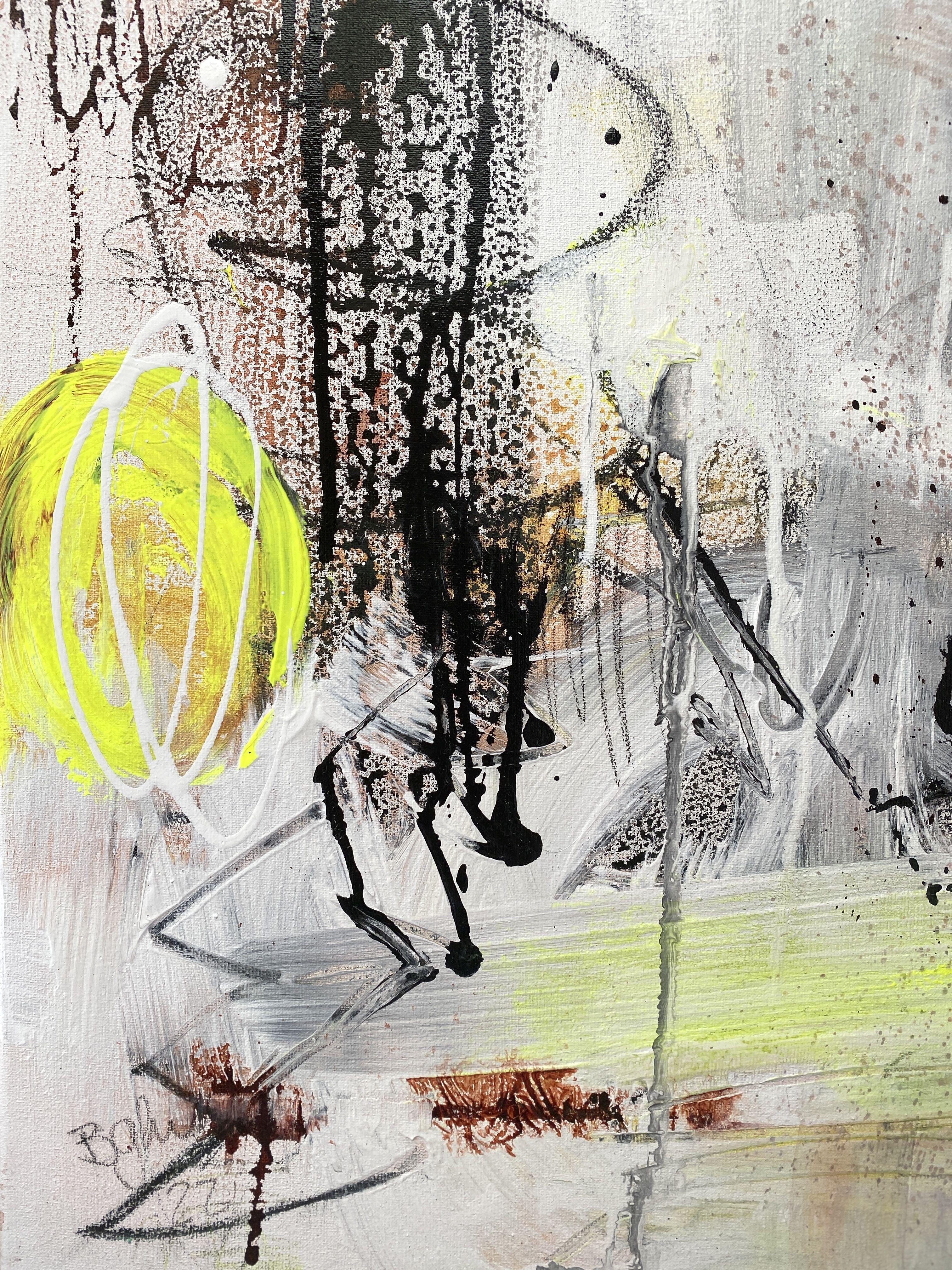 Farfalla n.2, Pittura, Acrilico su tela - Painting Astratto di Bea Garding Schubert