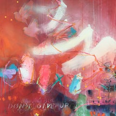 Don˜t give up No.2, Painting, Acrylic on Canvas