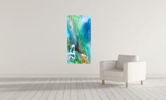 Volare insieme II #amore, Pittura, Acrilico su tela