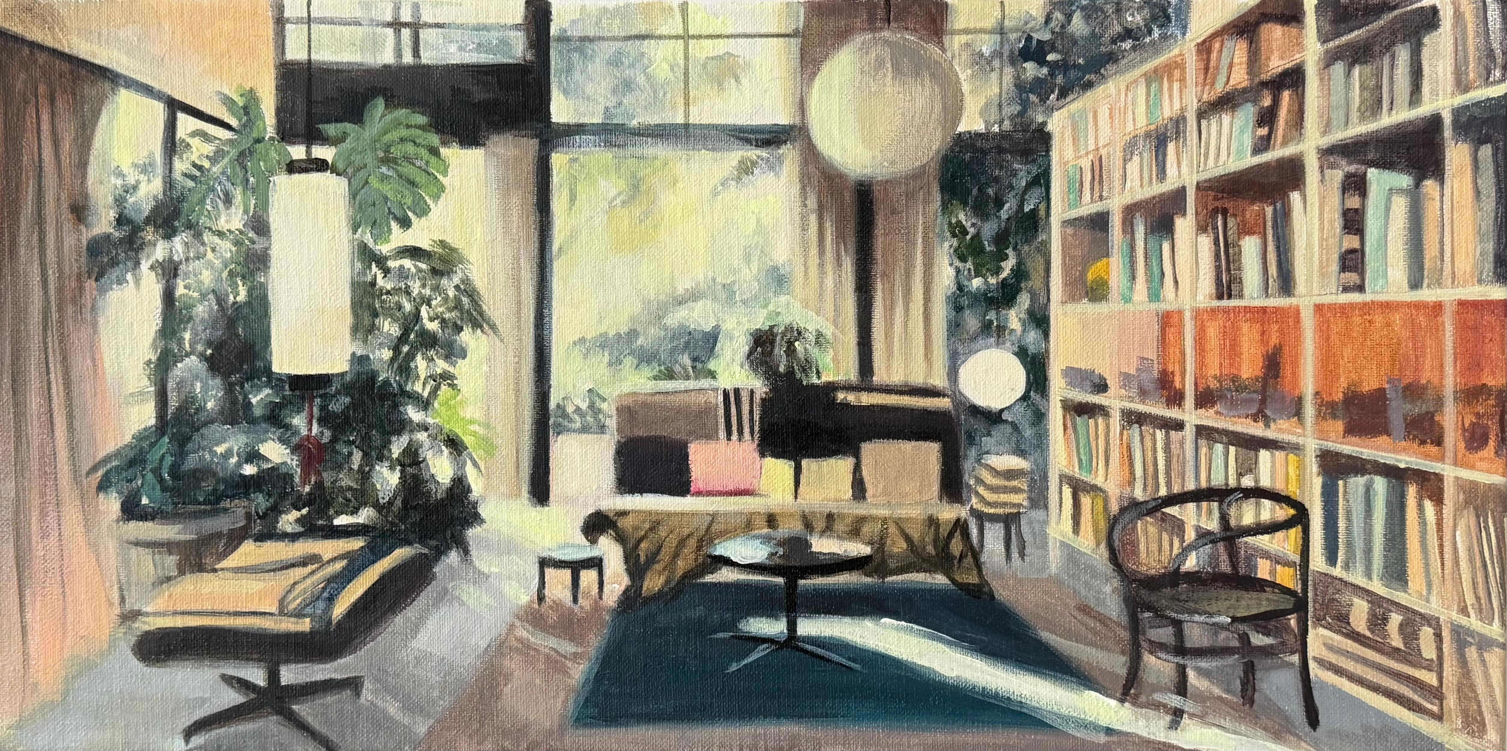 AL ATARDECER Eames House