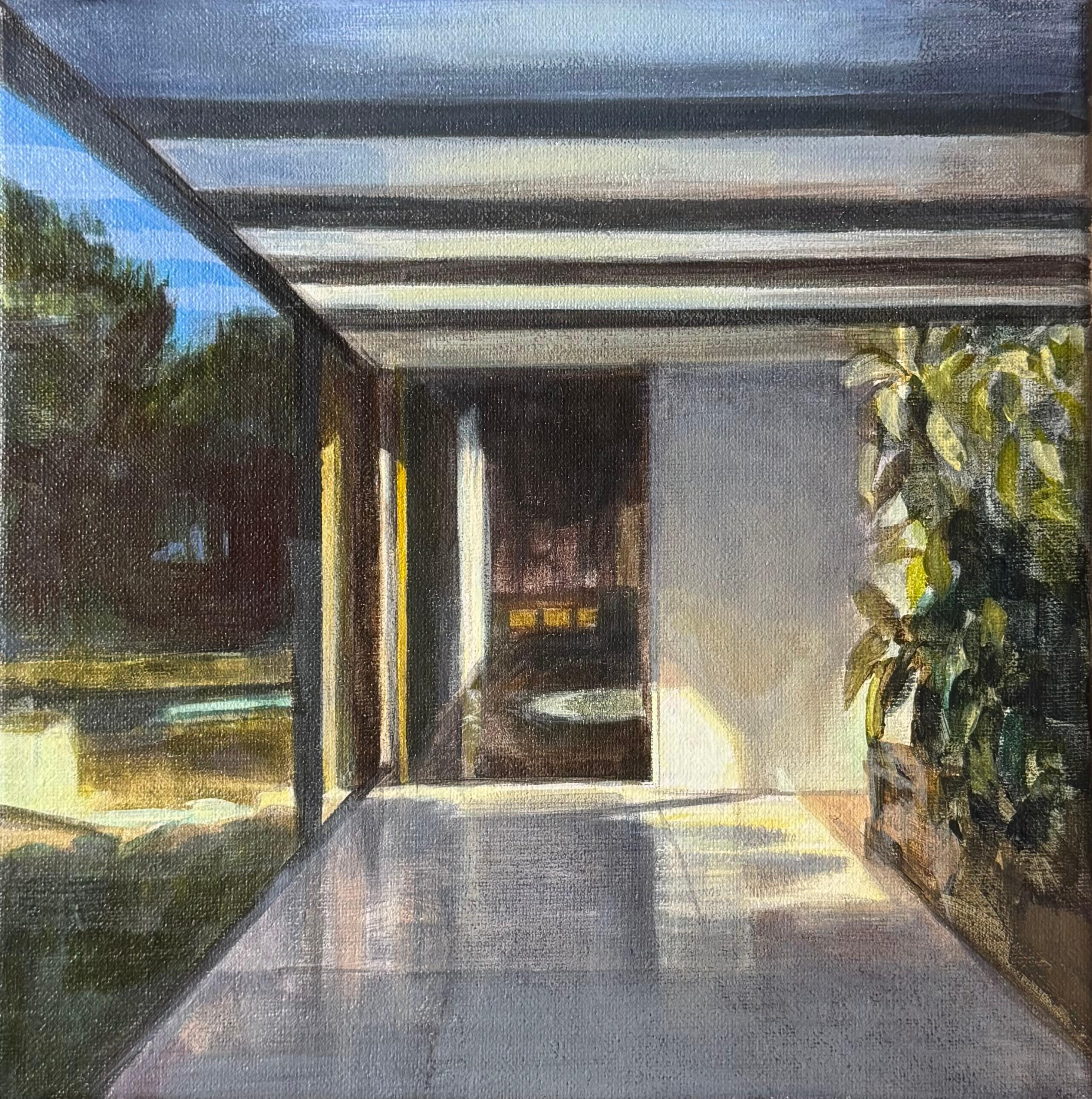 Luz de primavera - Antonio Bonet Castellana Arquitecto, acrílico sobre lienzo, 30x30