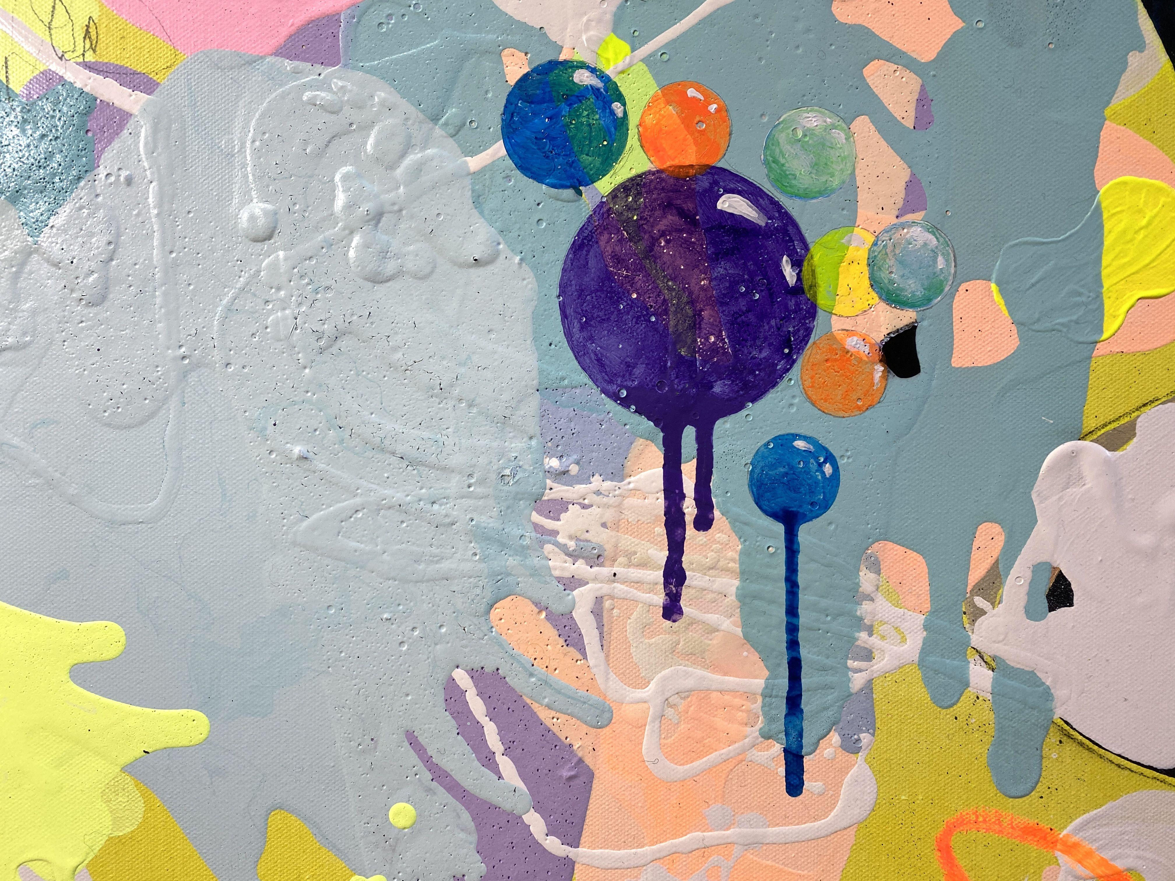 Wild sein, Gemälde, Acryl auf Leinwand (Pop-Art), Painting, von Bea Schubert