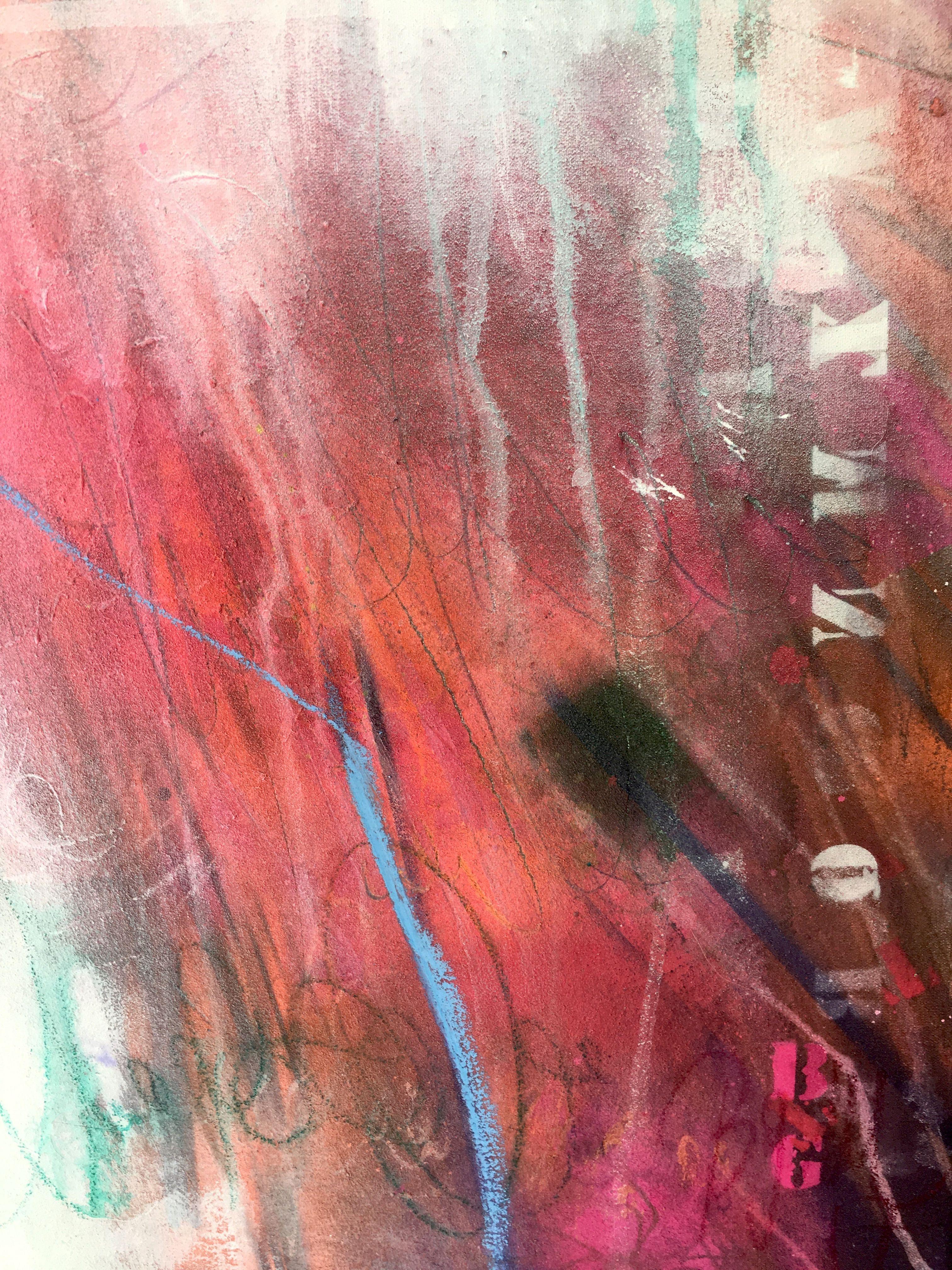 Communication No.3, Painting, Acrylic on Canvas For Sale 1