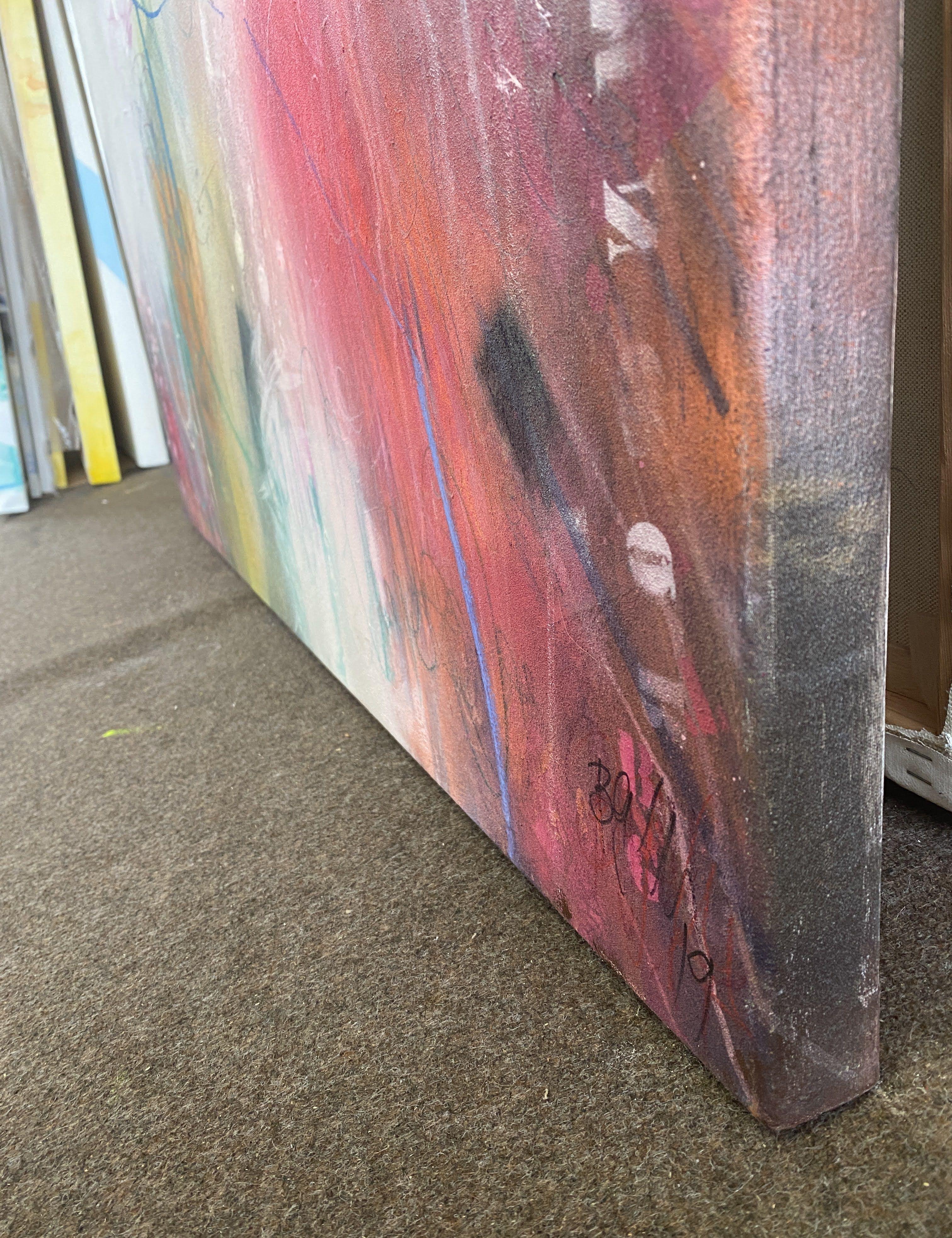 Communication No.3, Painting, Acrylic on Canvas For Sale 2