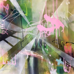 Dream Green, Painting, Acrylic on Canvas