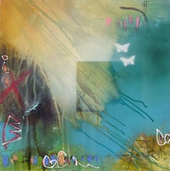 Fly me to the Moon No..2, Painting, Acrylic on Canvas
