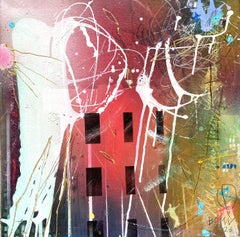 El hogar es amor nº 4, Pintura, Acrílico sobre lienzo