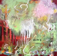 Home Is Love No.8, Pittura, Acrilico su tela