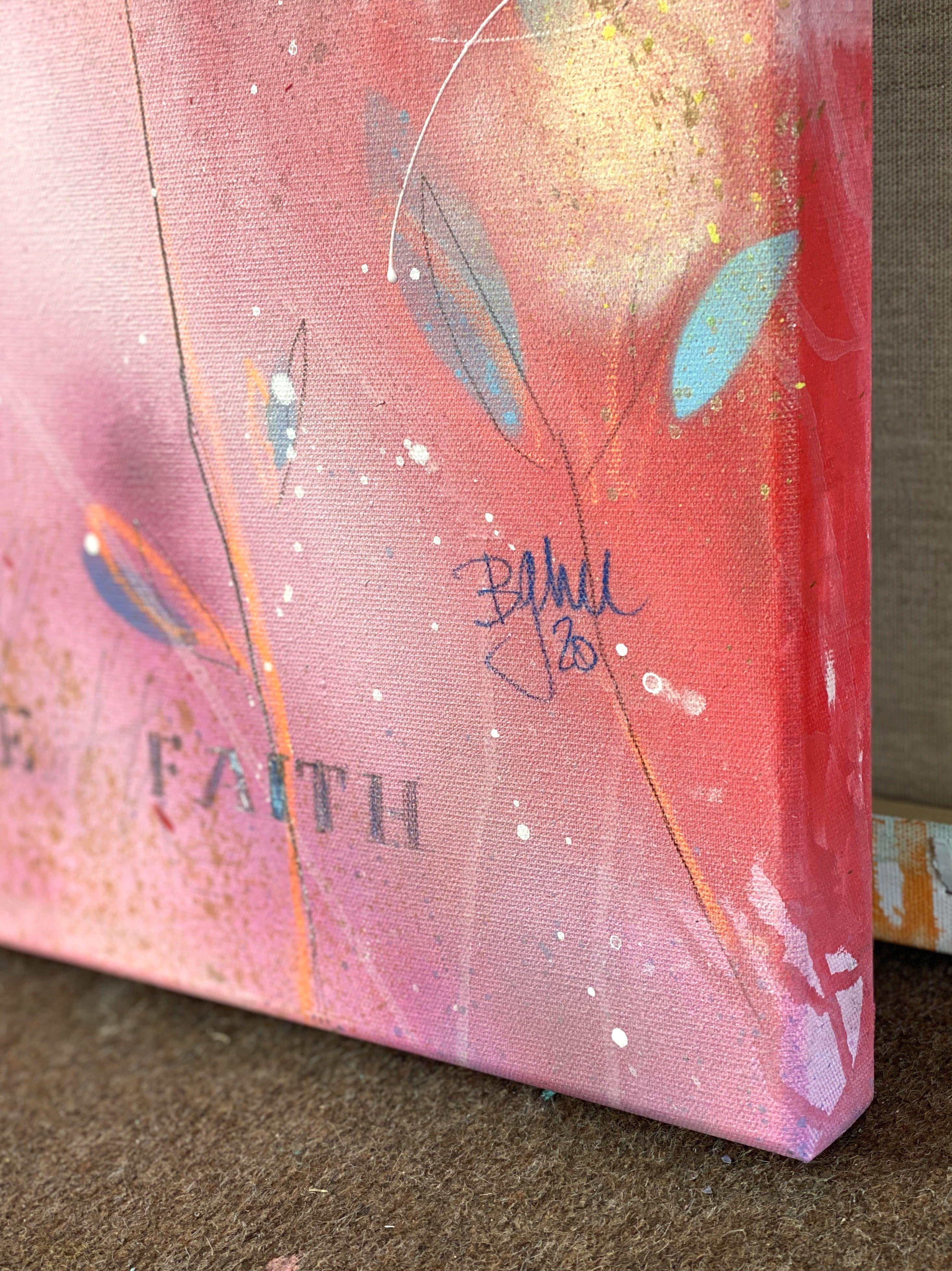 keep the faith VIII, Painting, Acrylic on Canvas For Sale 1