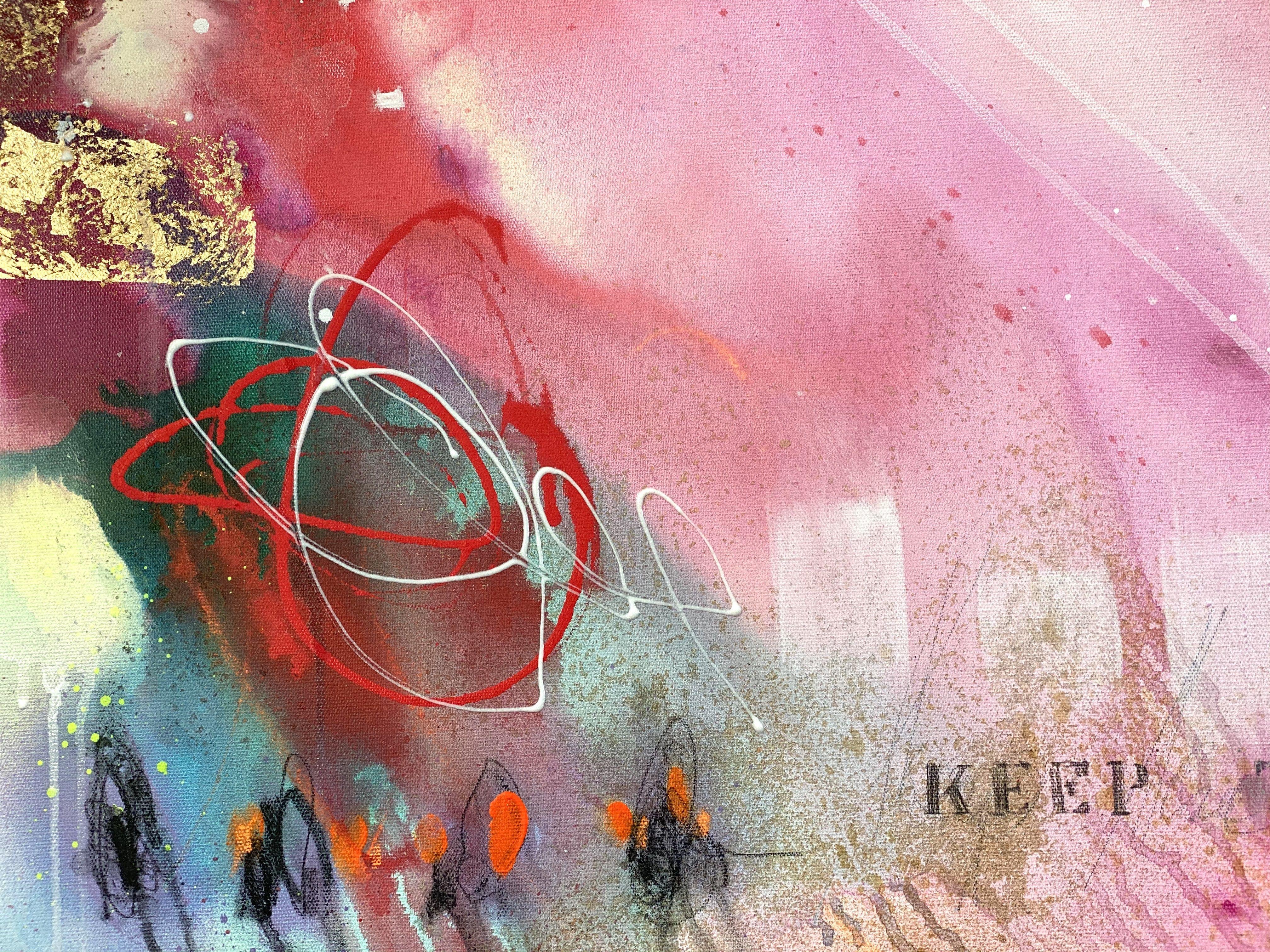 keep the faith VIII, Painting, Acrylic on Canvas For Sale 2
