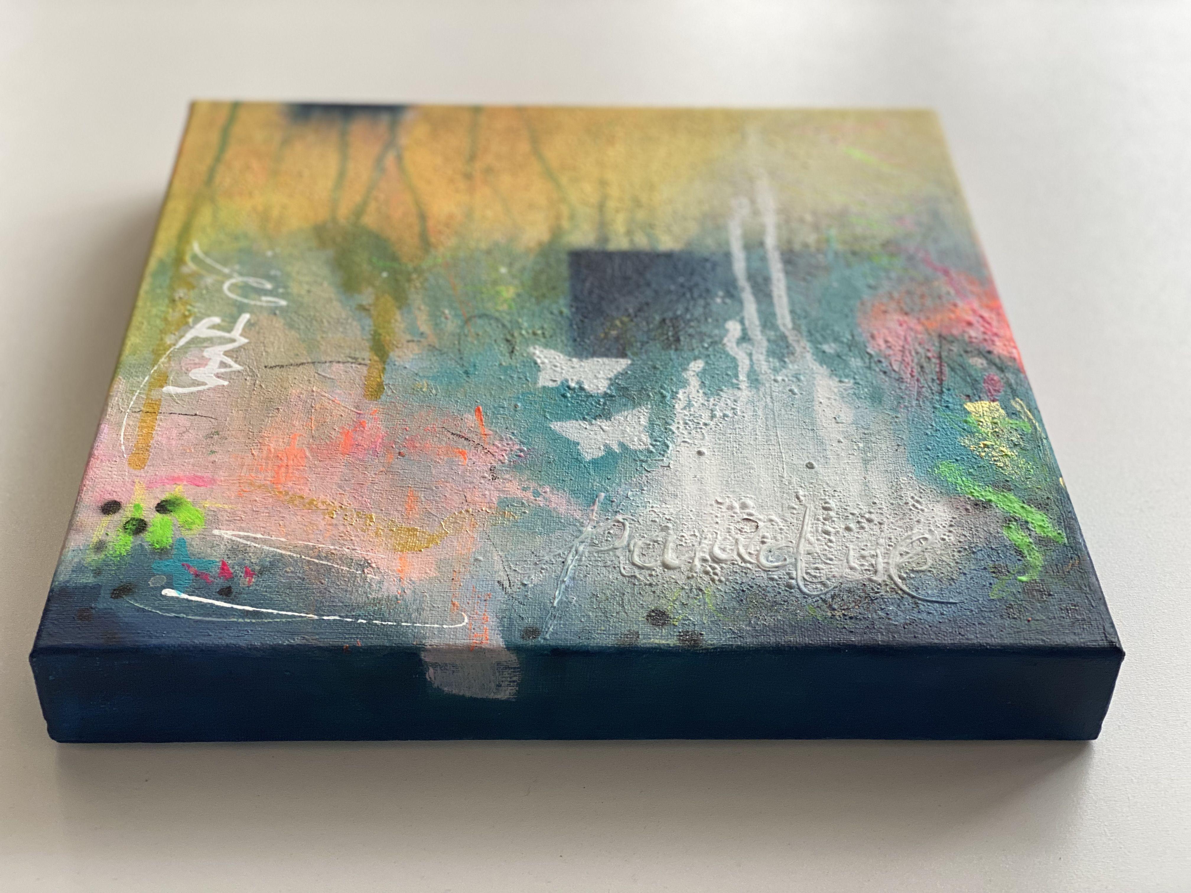 Longing for Paradise No.1, Gemälde, Acryl auf Leinwand (Abstrakt), Painting, von Bea Schubert