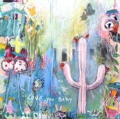 Love you, baby No.2, Painting, Acrylic on Canvas