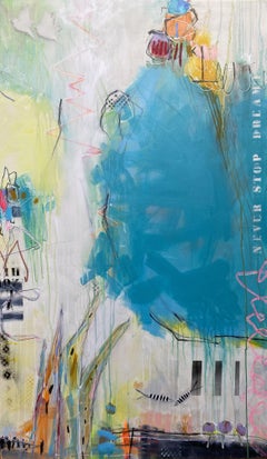 Nunca dejes de soñar nº 1, Pintura, Acrílico sobre lienzo