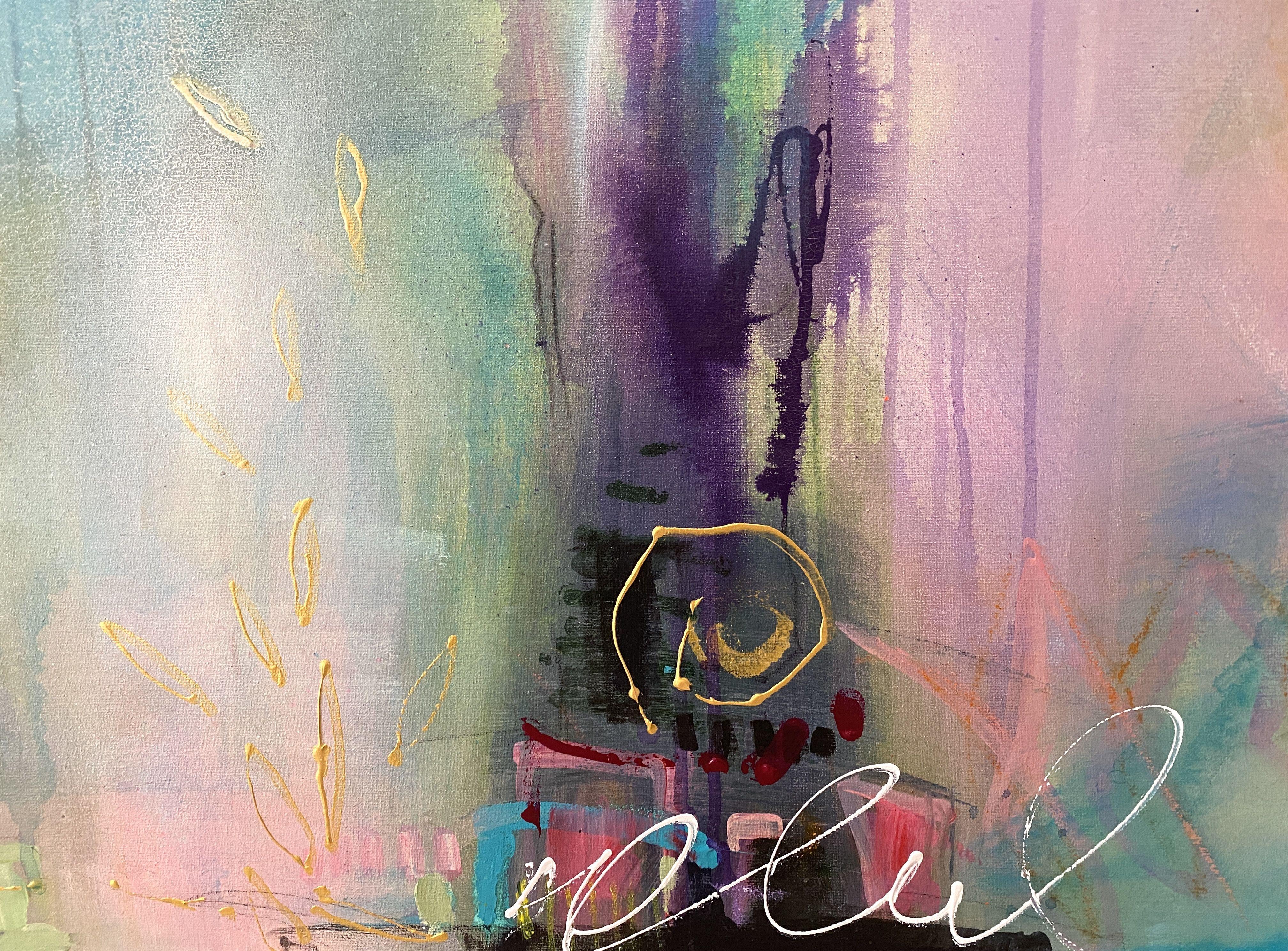 Llévame a casa, Pintura, Acrílico sobre lienzo - Painting Expresionismo abstracto de Bea Schubert