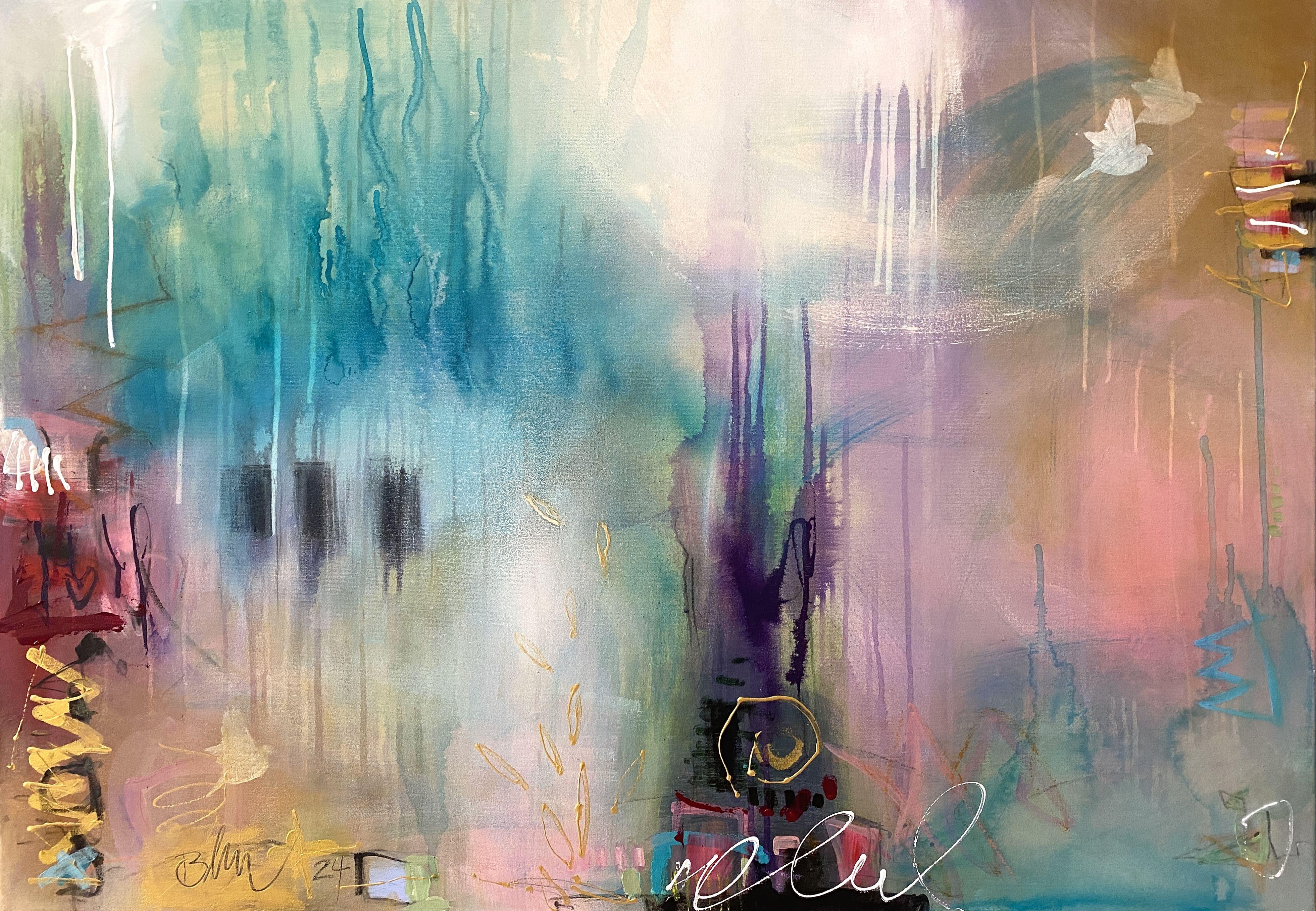 Llévame a casa, Pintura, Acrílico sobre lienzo - Painting de Bea Schubert
