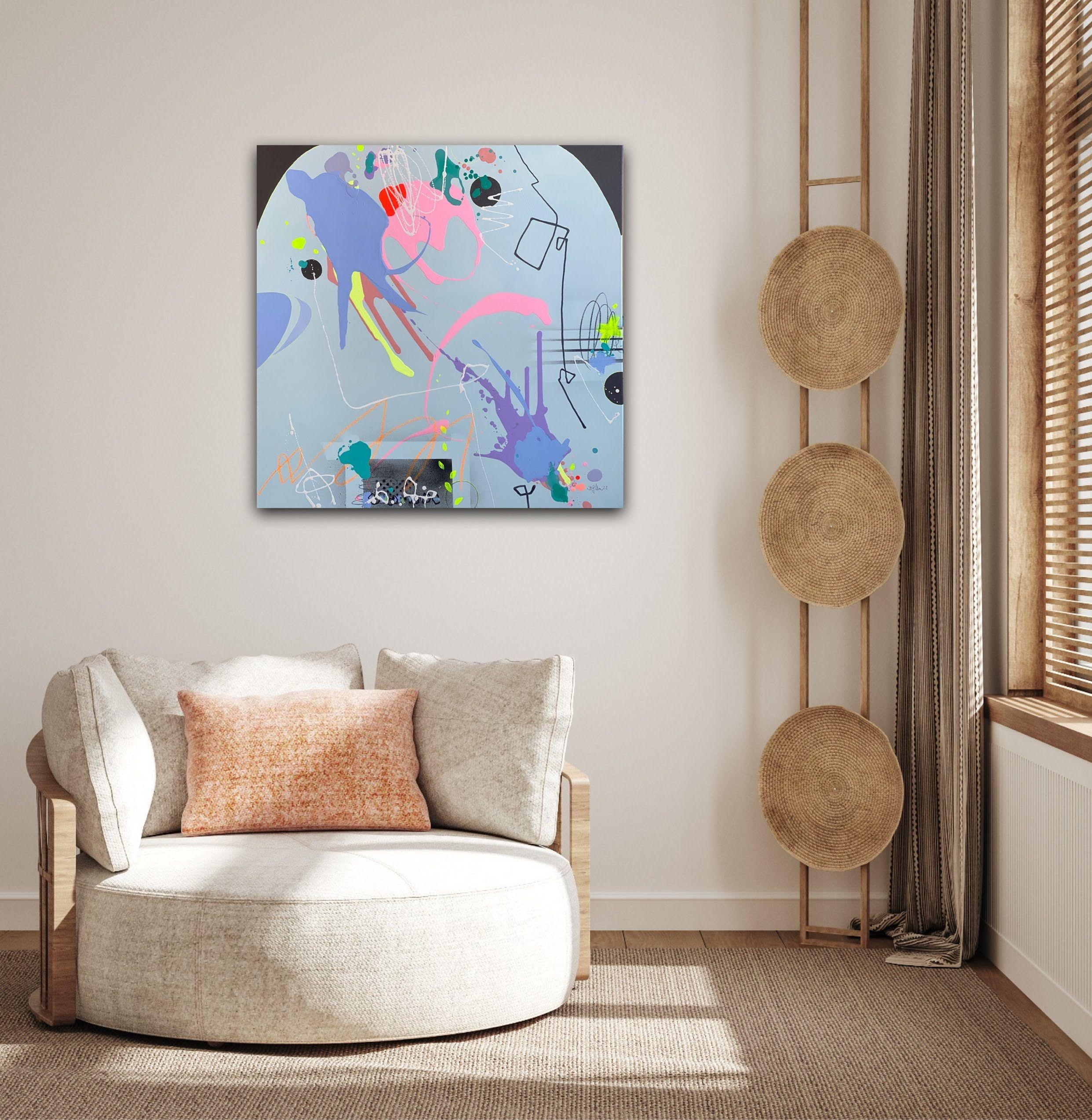 The Show Must Go On No.11, Gemälde, Acryl auf Leinwand (Pop-Art), Painting, von Bea Schubert