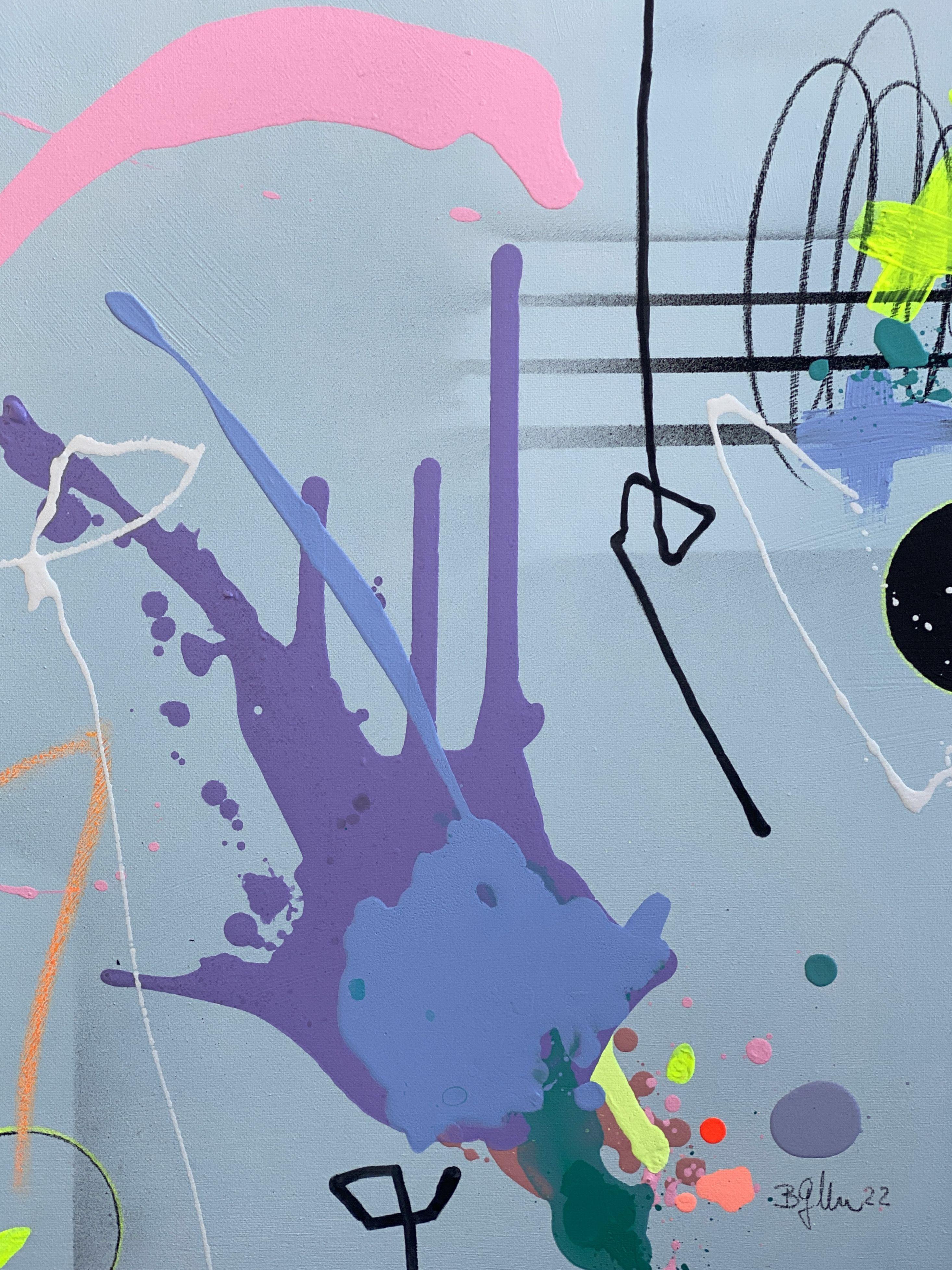 The Show Must Go On No.11, Gemälde, Acryl auf Leinwand im Angebot 1
