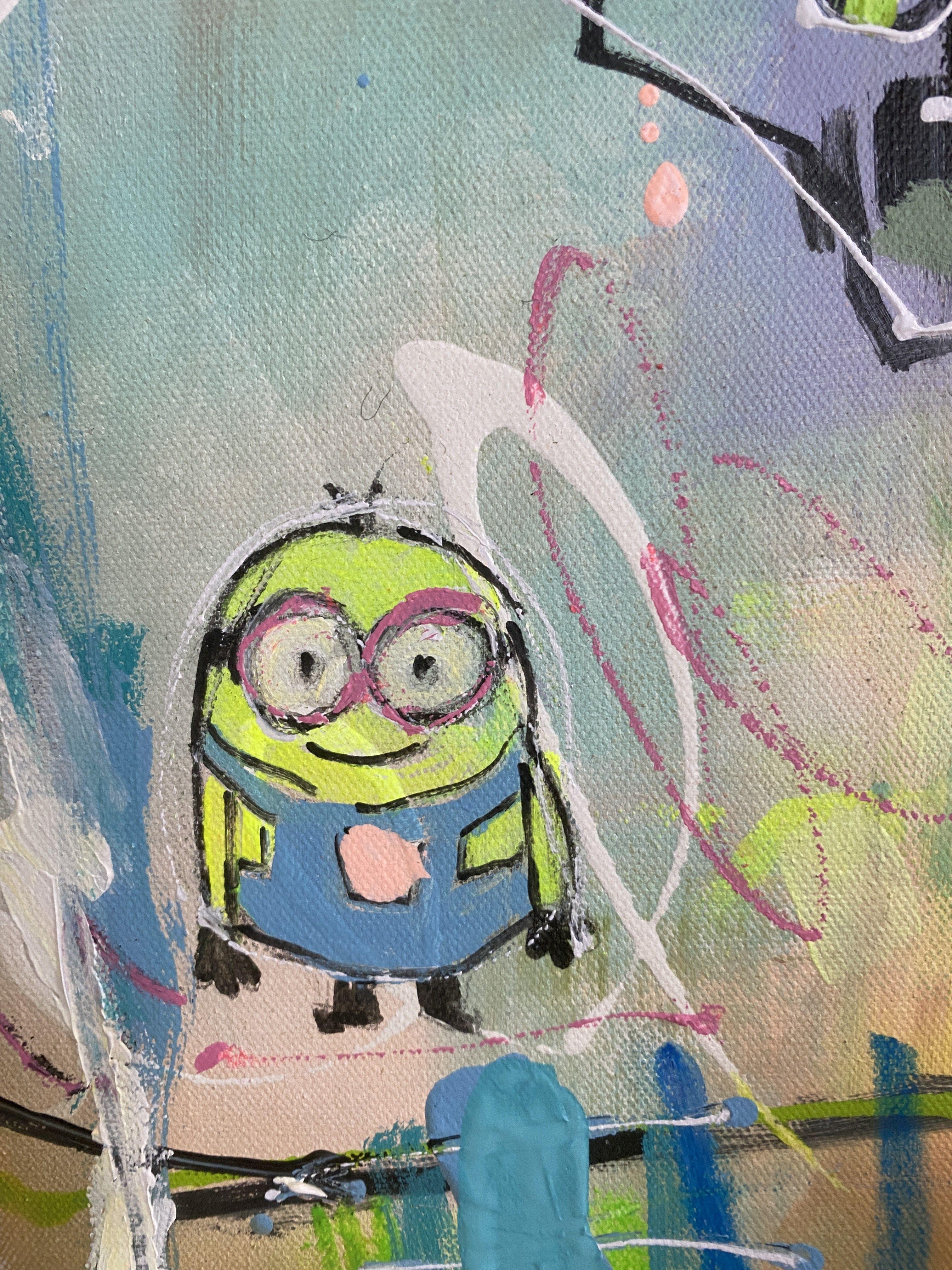 Viva La Vida No.19, Painting, Acrylic on Canvas For Sale 2