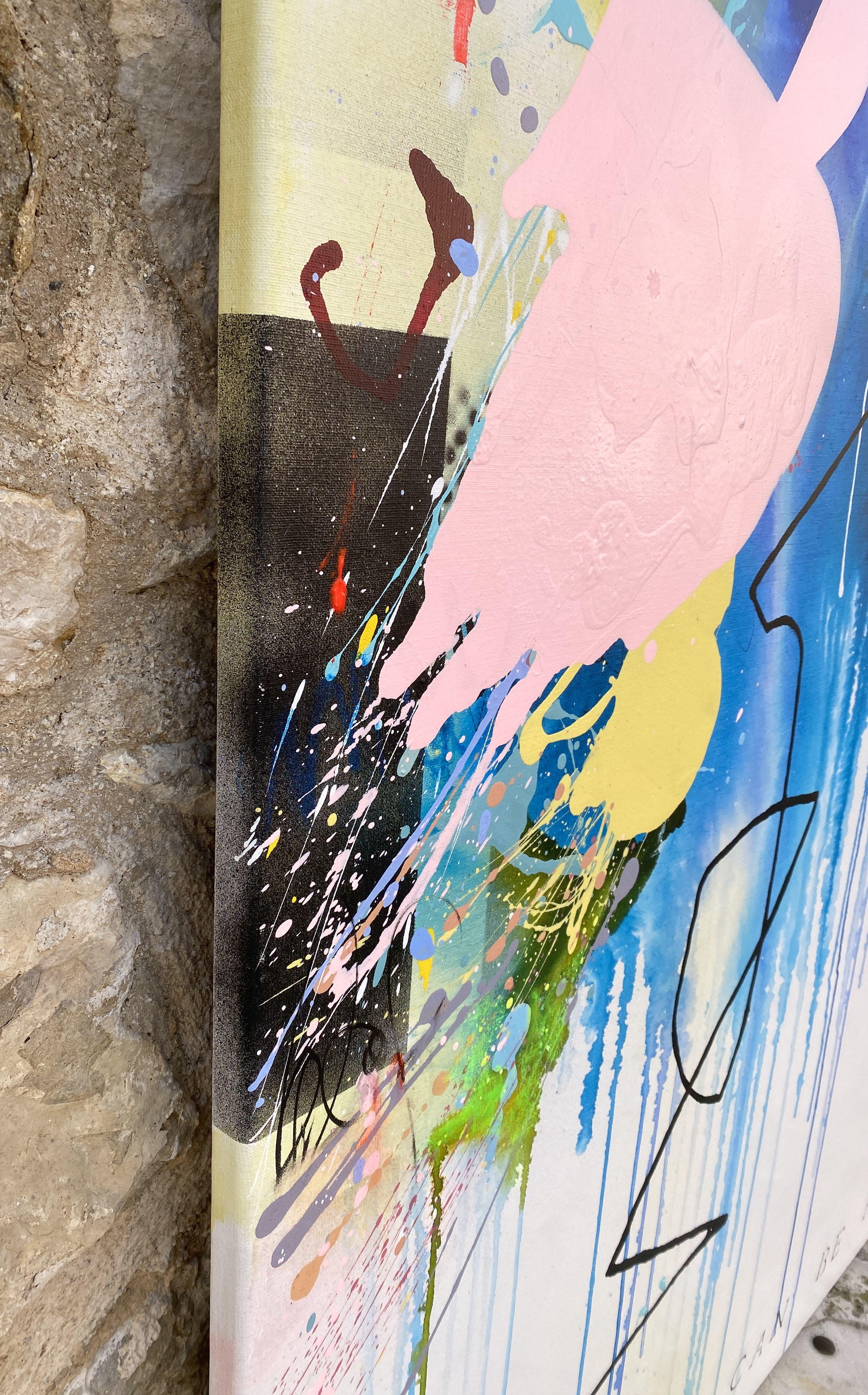 We Can Be Heroes, Gemälde, Acryl auf Leinwand im Angebot 1
