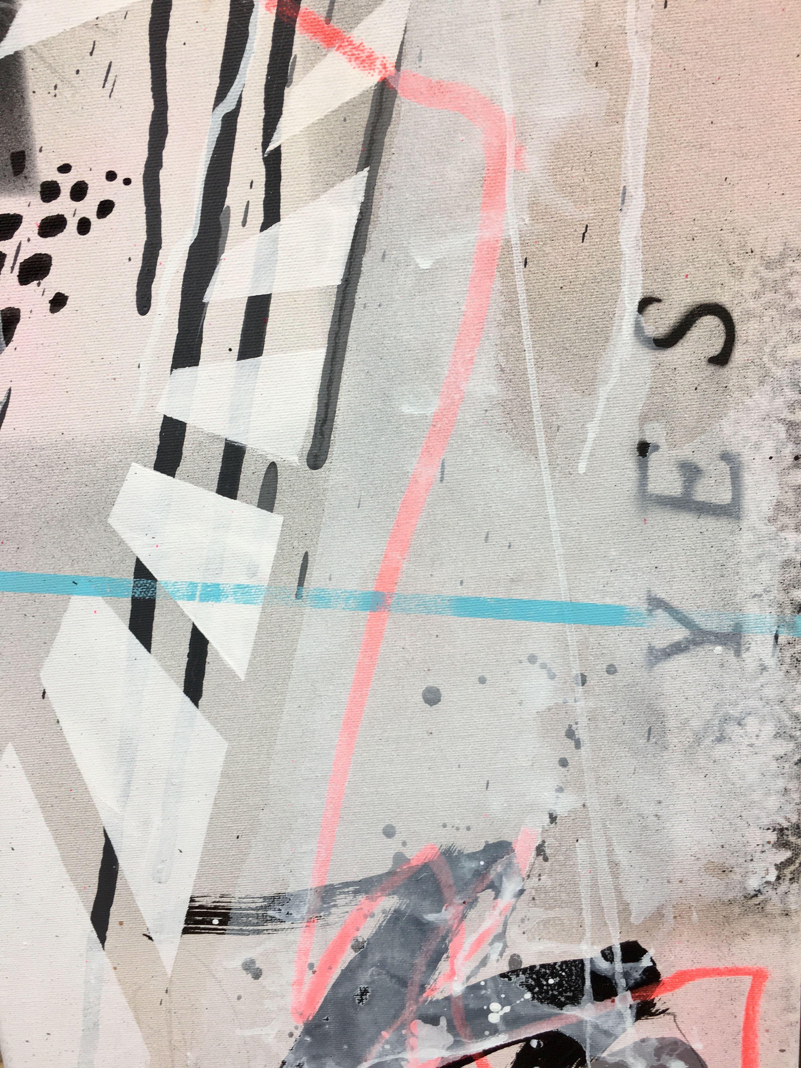 YES No.1 - inspired by Yoko Ono (2 pieces), Painting, Acrylic on Canvas For Sale 2