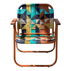 Beach armchair Japú Trama 10 - Outdoor area Garden and Lawn - Dengô Brasil