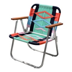 Beach armchair Japú Trama 3 - Outdoor area Garden and Lawn - Dengô Brasil