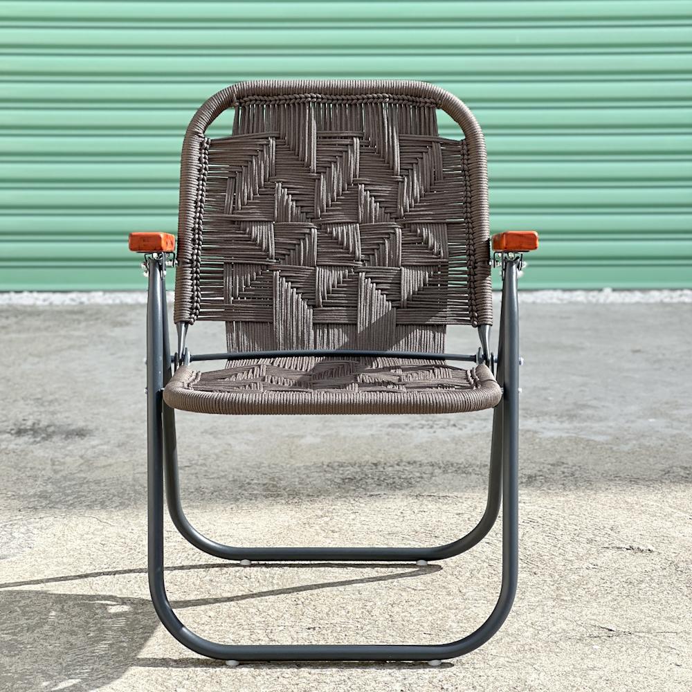 Beaded Beach chair Japú  Trama 10  - Outdoor area Garden and Lawn Dengô Brasil For Sale