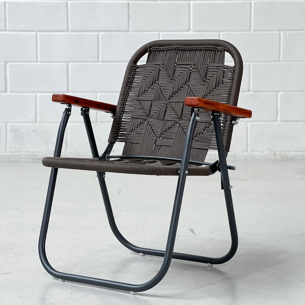 Contemporary Beach chair Japú  Trama 10  - Outdoor area Garden and Lawn Dengô Brasil For Sale