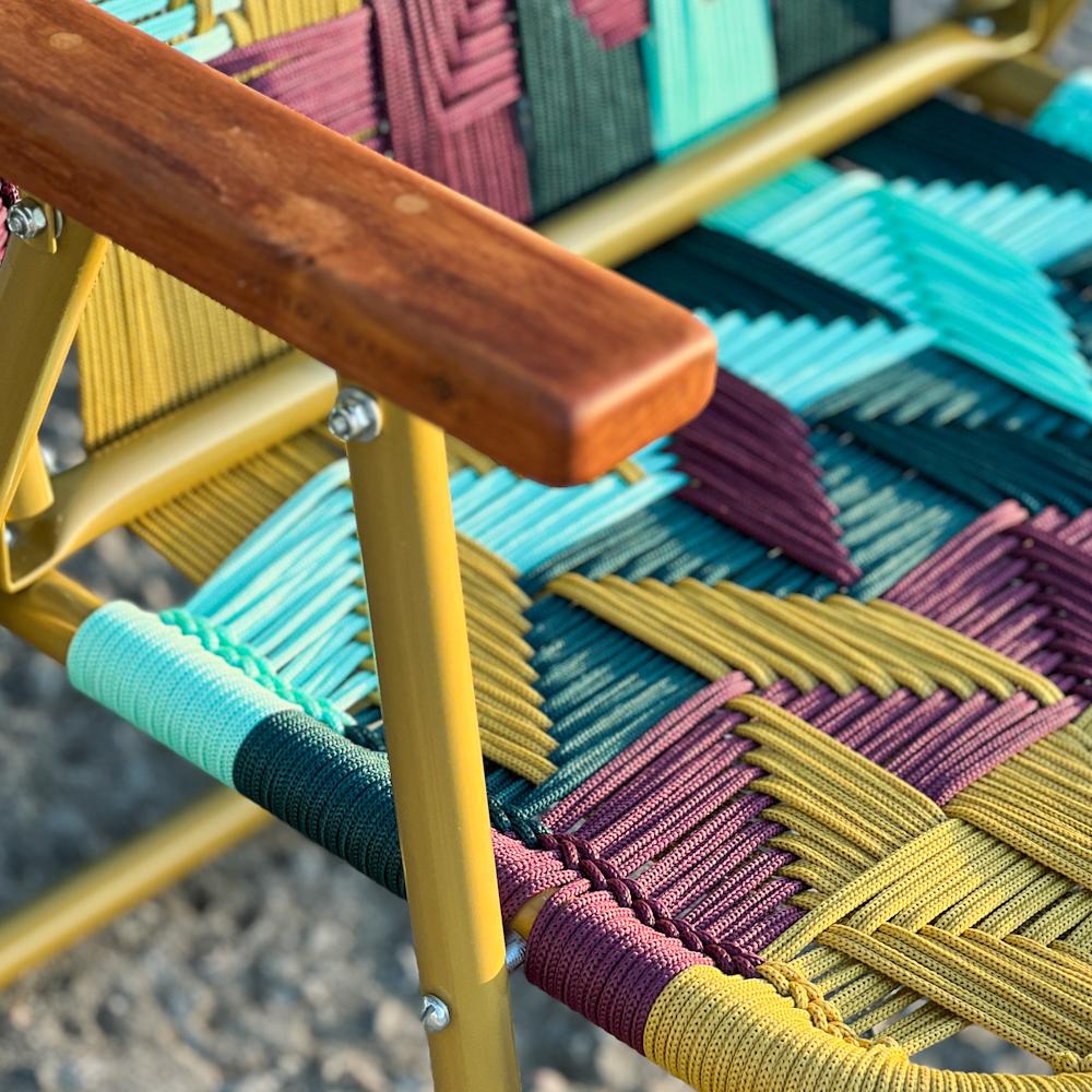 Beach chair Japú Trama 10  - Outdoor area Garden and Lawn Dengô Brasil For Sale 1