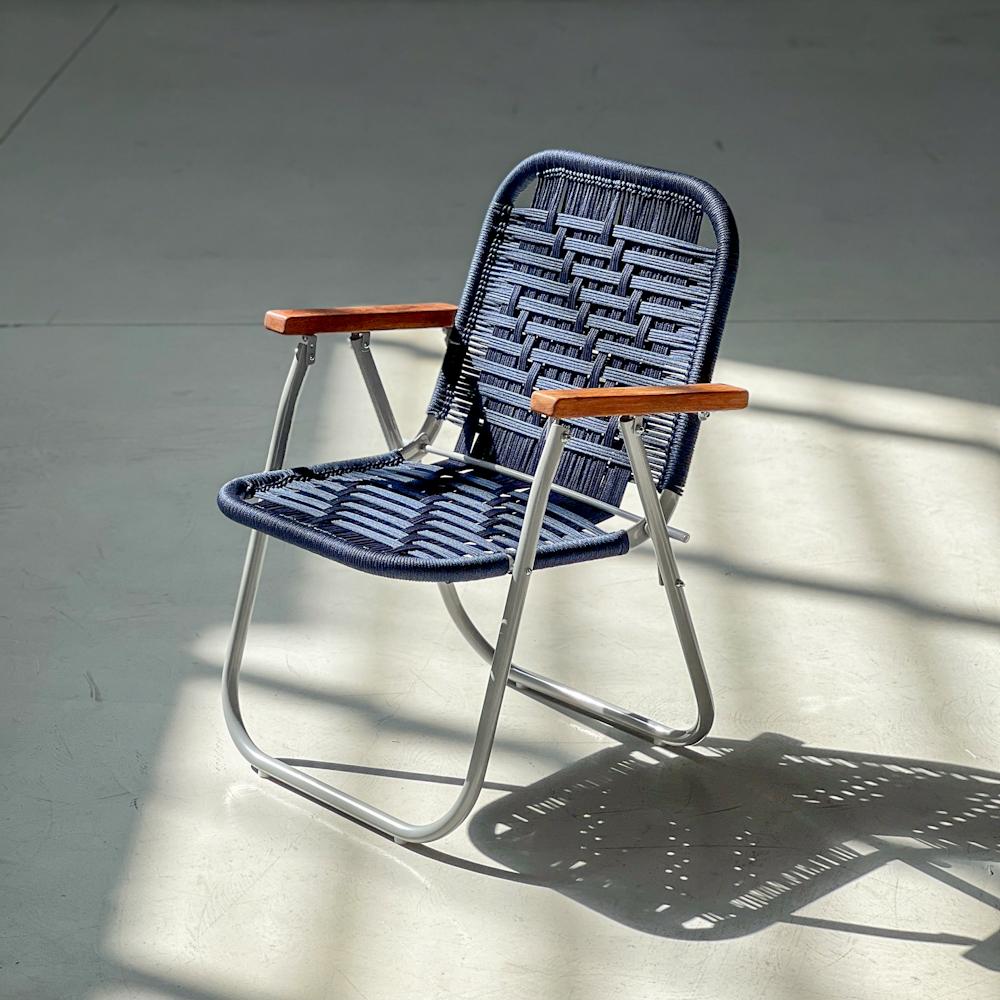 Contemporary Beach chair Japú Trama 11  - Outdoor area Garden and Lawn Dengô Brasil For Sale