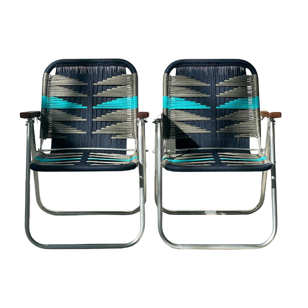 Beach chair Japú Trama 5 - Outdoor area - Dengô Brasil  For Sale 2