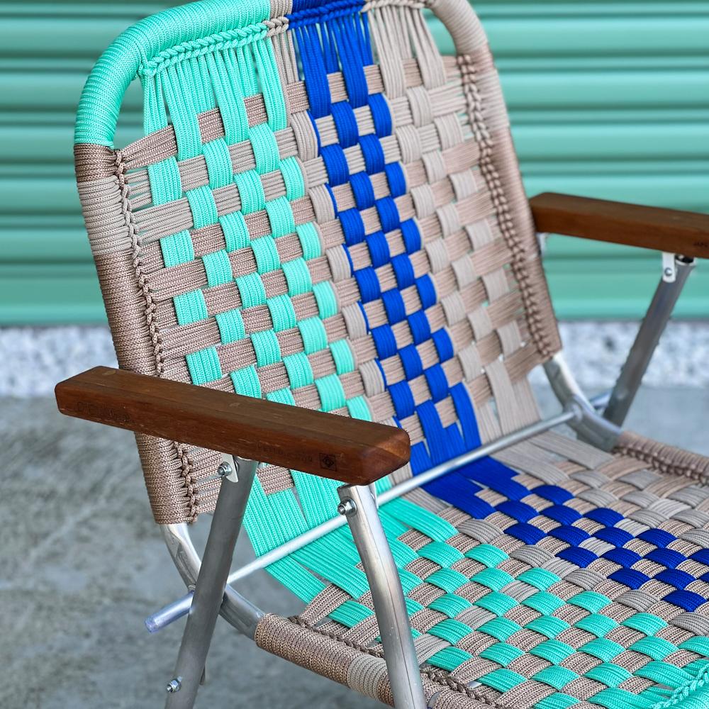 Beach chair Japú Trama 9 - Outdoor area - Garden and Lawn - Dengô Brasil  For Sale 2