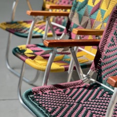 Beach chair Japú Trama Lia - Outdoor area - Garden and Lawn - Dengô Brasil