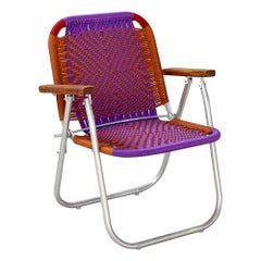 Beach chair Japú Trama Lia - Outdoor area -Garden and Lawn - Dengô Brasil