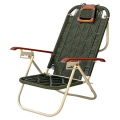 Beach chaise chair Japú Trama 2 - Outdoor area Garden and Lawn - Dengô Brasil