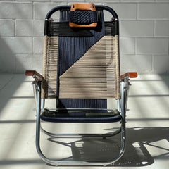 Beach chaise chair Japú Trama 7 - Outdoor area Garden and Lawn - Dengô Brasil