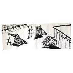 BEACH - Contemporary Japanese Calligraphy by Dai Okumura
