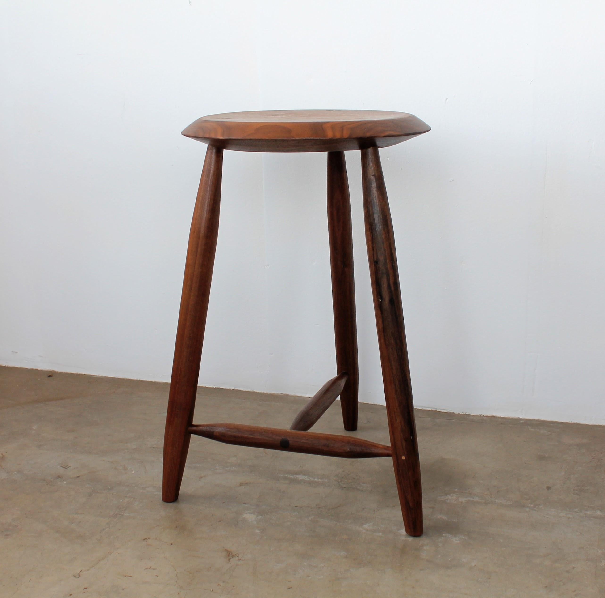 Light and strong, the Beachcomber Counter Stool evokes the sight of an old wooden single hull; it's lean, sturdy mast together with the rigging worthy of the high seas. Constructed of hand shaped legs and stretchers, each piece is carefully fit and