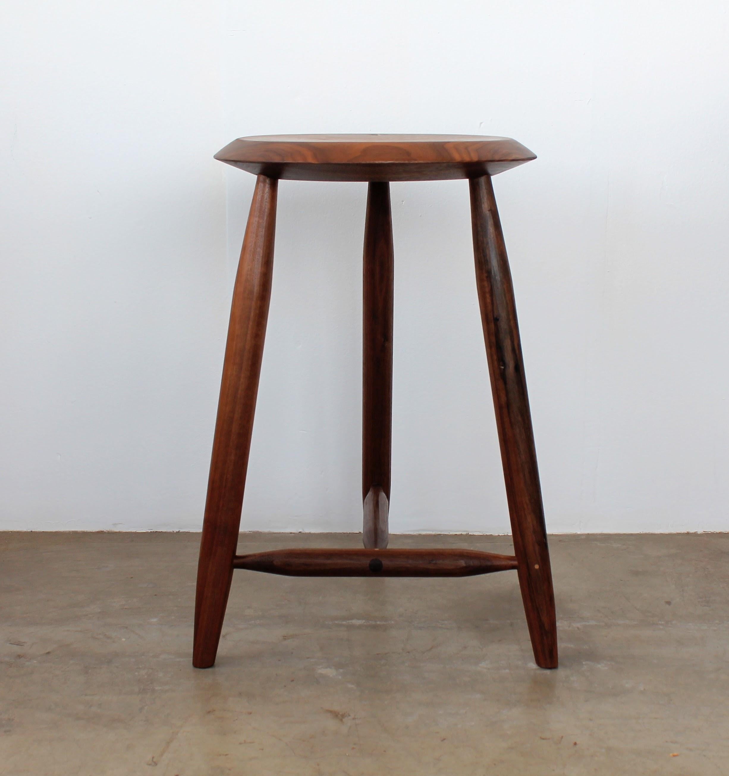 Shaker Beachcomber Counter Stool in Walnut in Stock