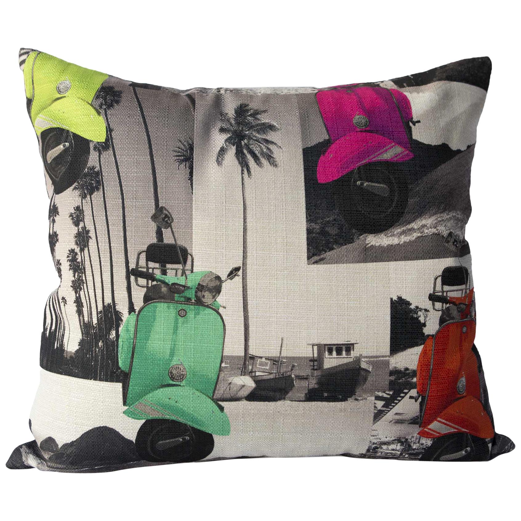 Beachtime Retro Pillow 