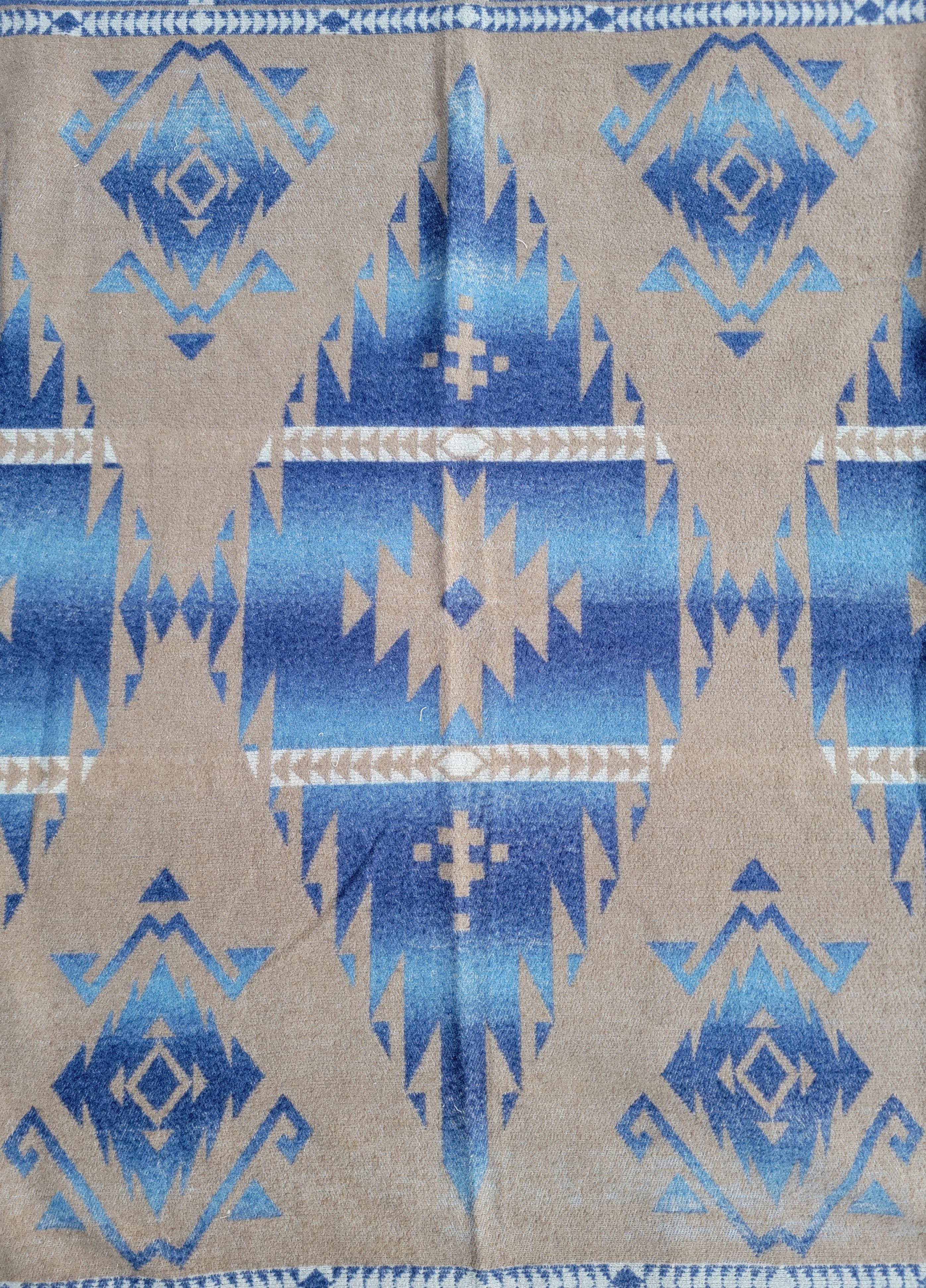 American Beacon Blanket with Navajo Design For Sale