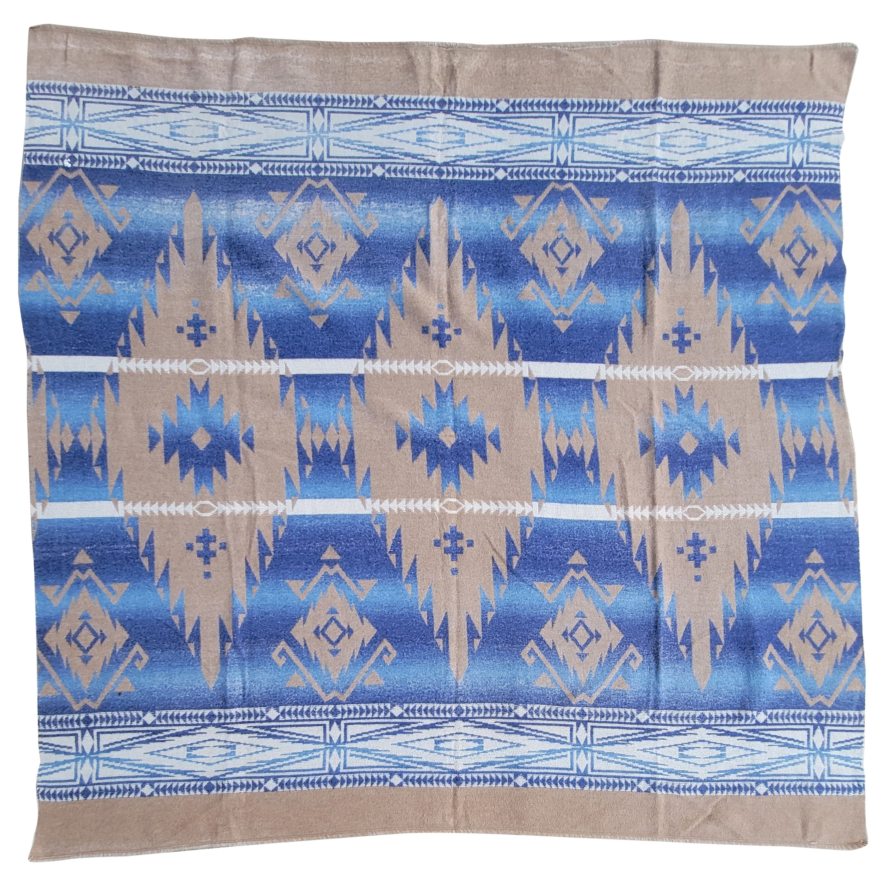 Couverture en forme de beacon avec motif Navajo