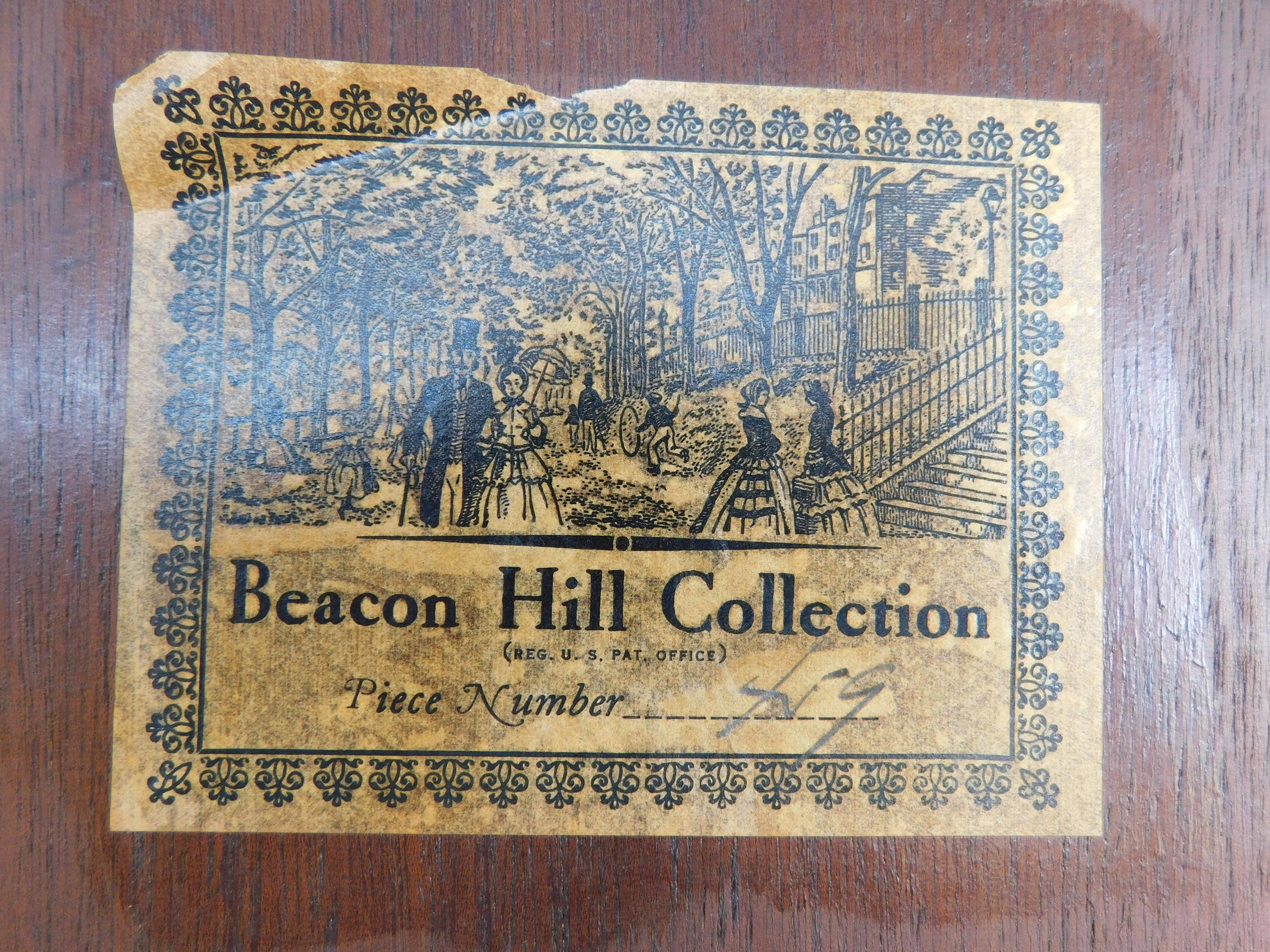 Beacon Hill Mahogany Regency Style Bookcase 9
