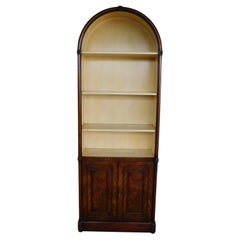 Retro Beacon Hill Mahogany Regency Style Bookcase