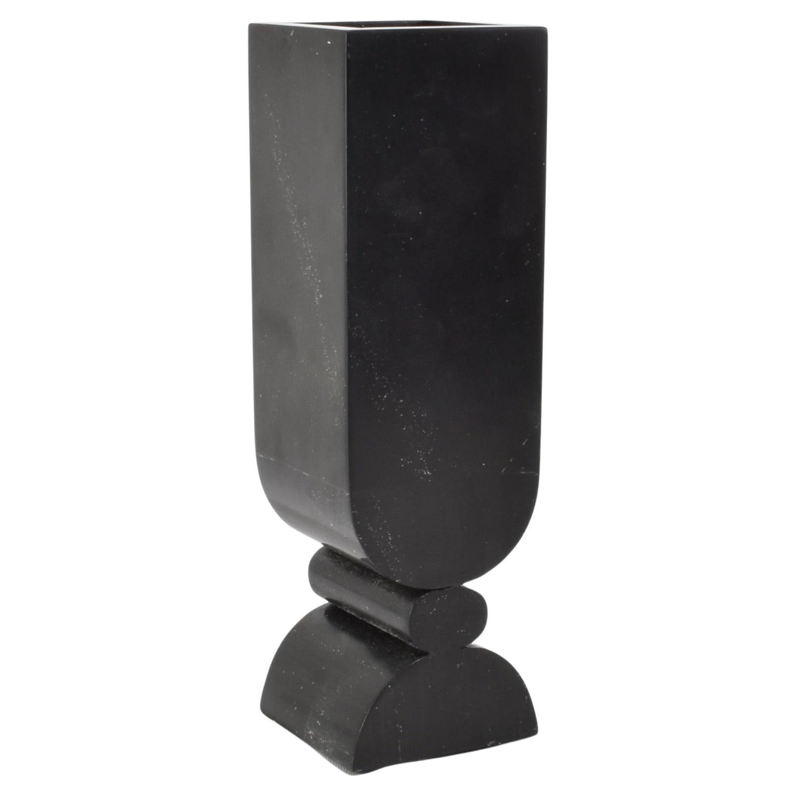 Vaso Beacon in onice nera in vendita