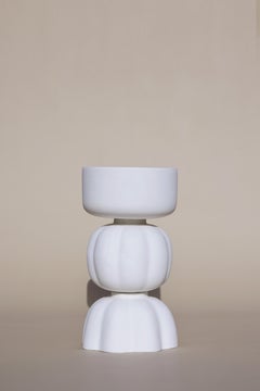 Bead And A Skirt Vase Side Table by Newblue